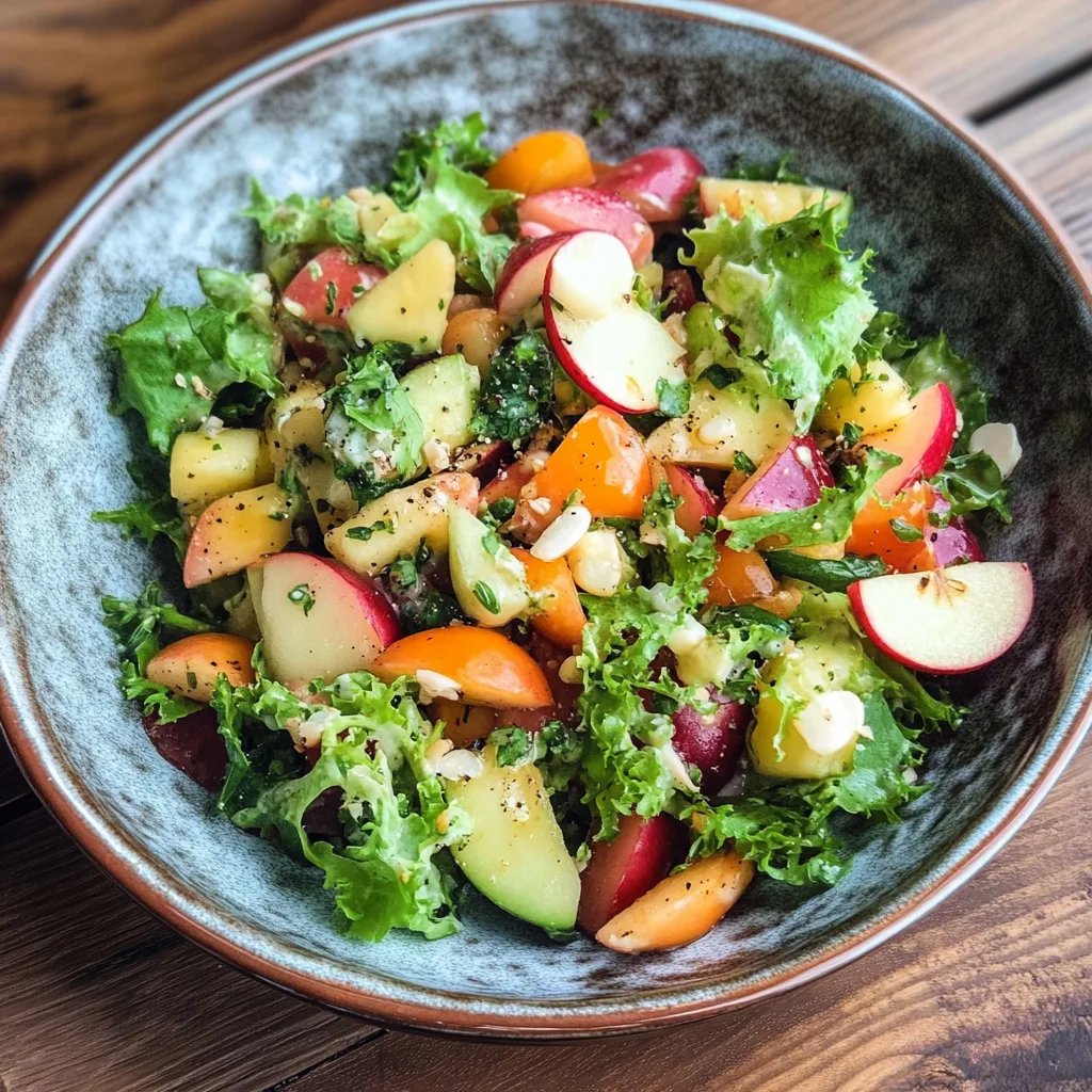 Brokkoli Salat mit Apfel