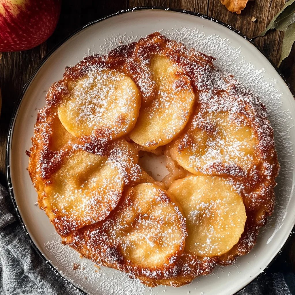 Apfelküchlein im Teigmantel