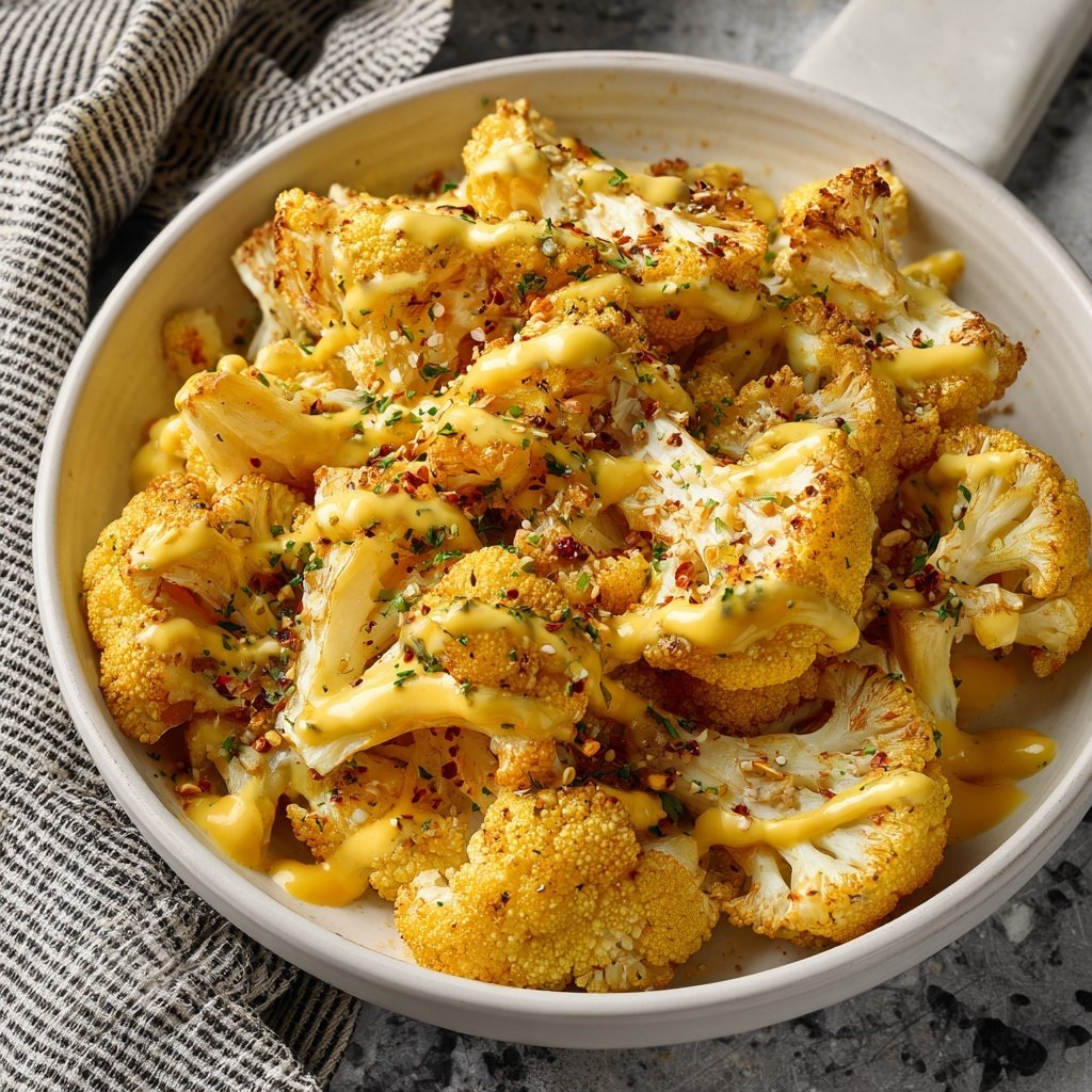 Blumenkohl mit Senfsauce