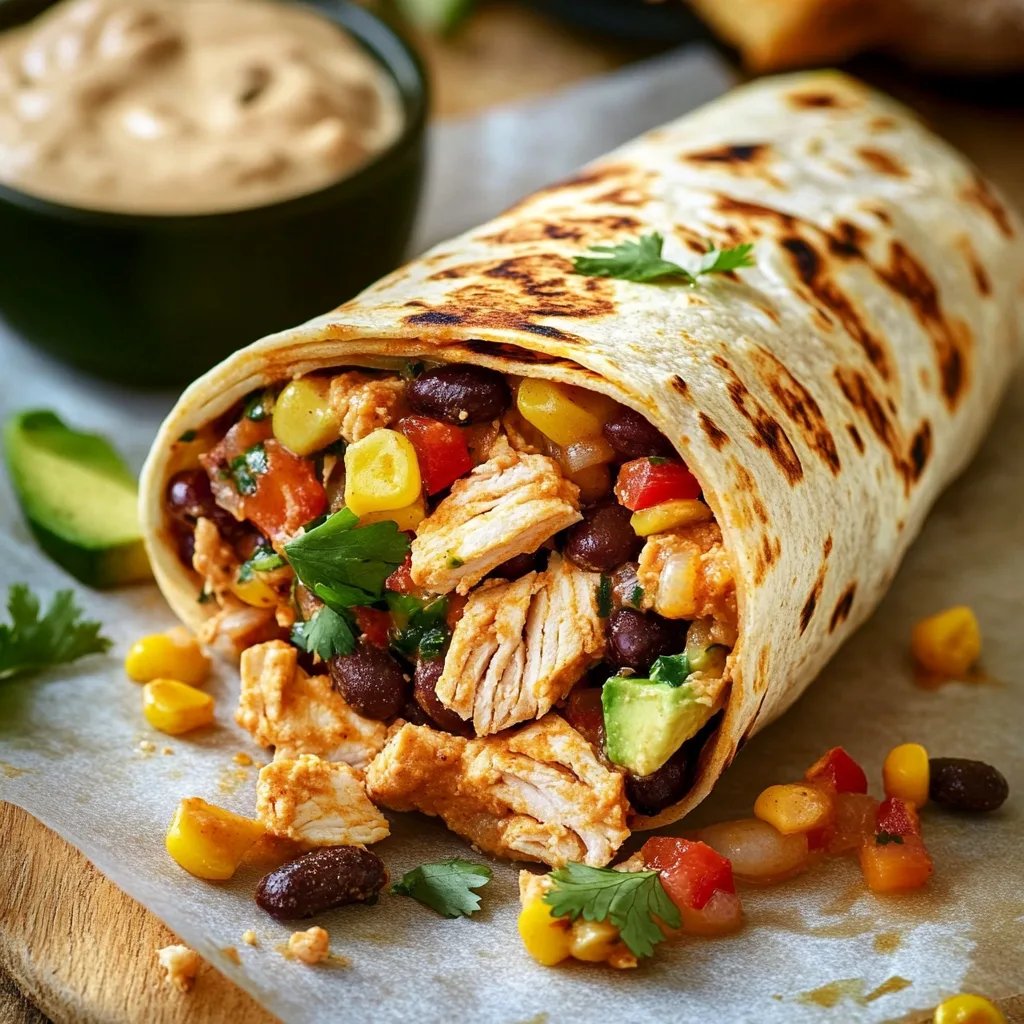 Southwest Hähnchen Wrap