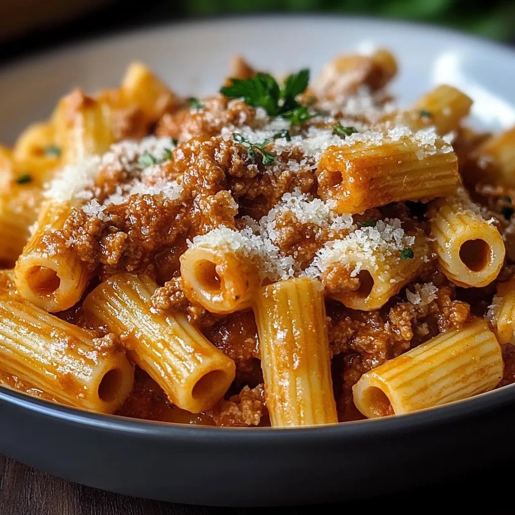 Pasta Bolognese Klassisch Italienisch