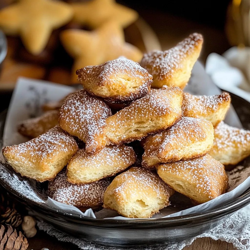 Schmandplätzchen mit Zimt und Zucker