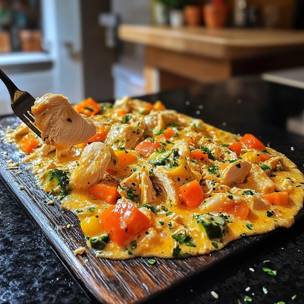 High Protein Hähnchenpfanne mit Gemüse