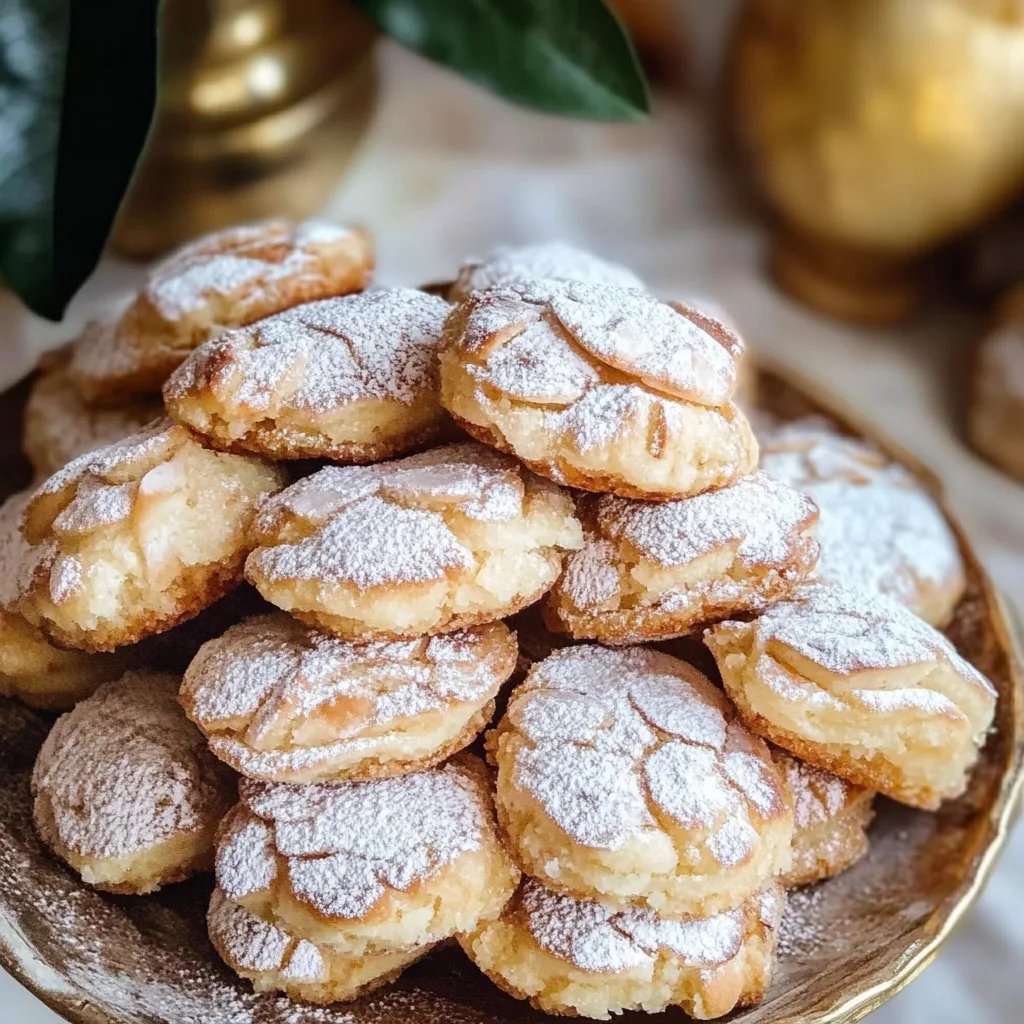 Ricciarelli - Italienische Mandelkekse