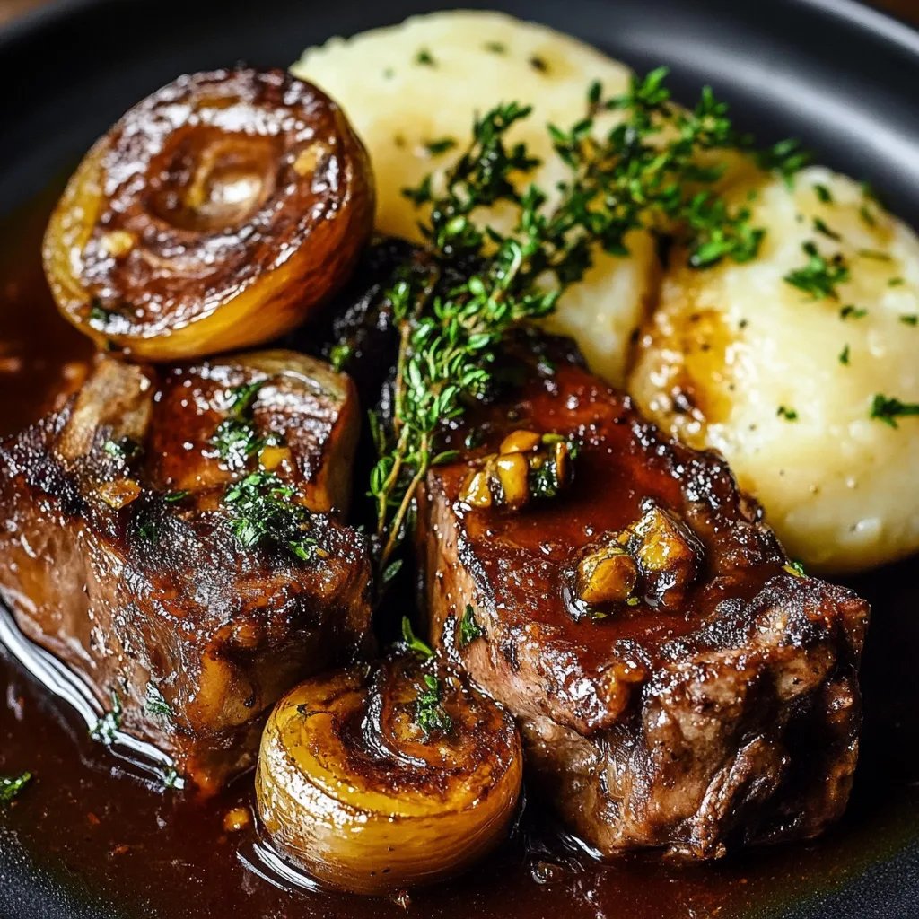 Geschmorte Beinscheibe