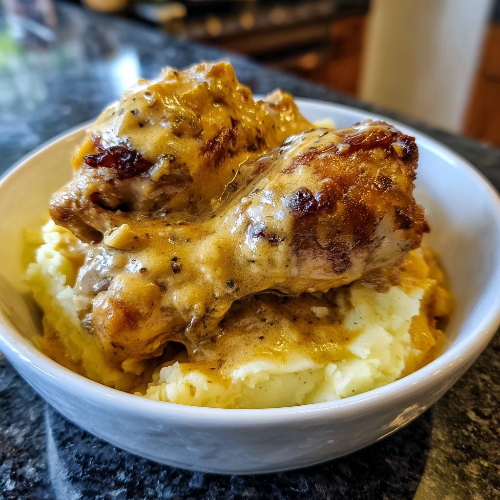 Hausmannskost Cremiges Hähnchen mit Kartoffelpüree
