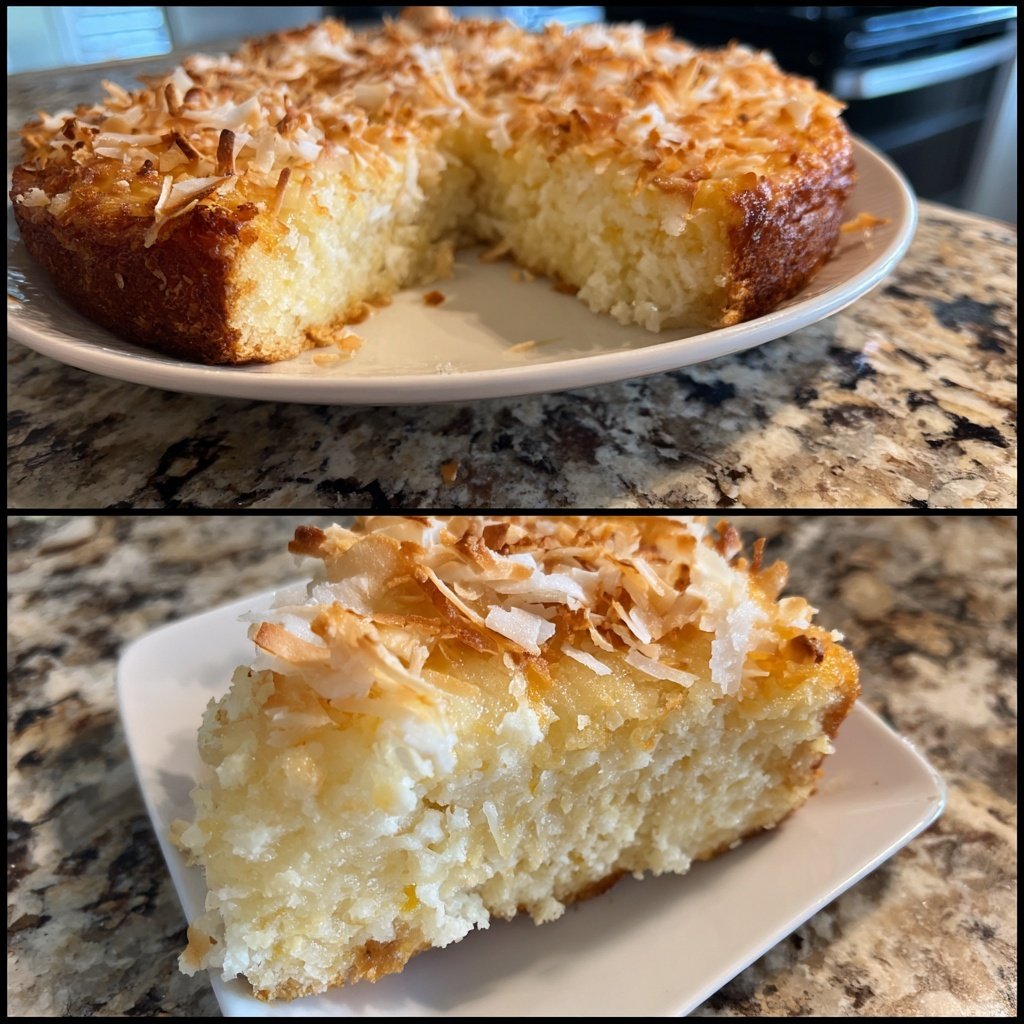 Käsekuchen mit Kokos