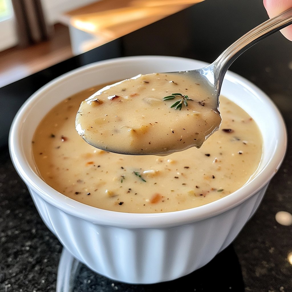 Einfache Blumenkohlsuppe aus dem Ofen