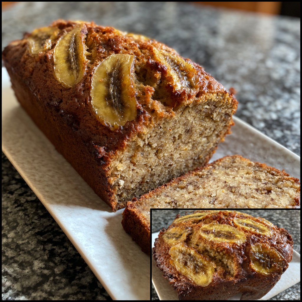 Bananenbrot ohne Mehl