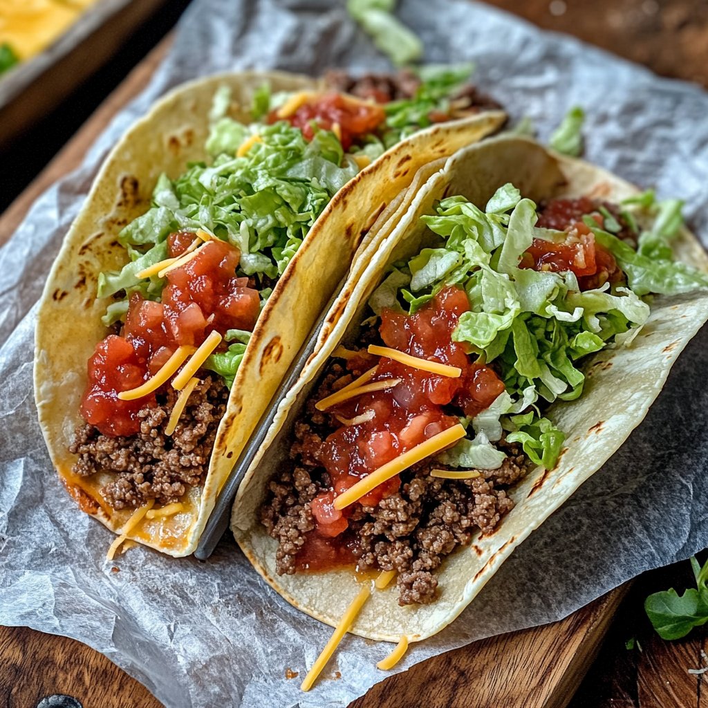 Hackfleisch Tacos Füllung