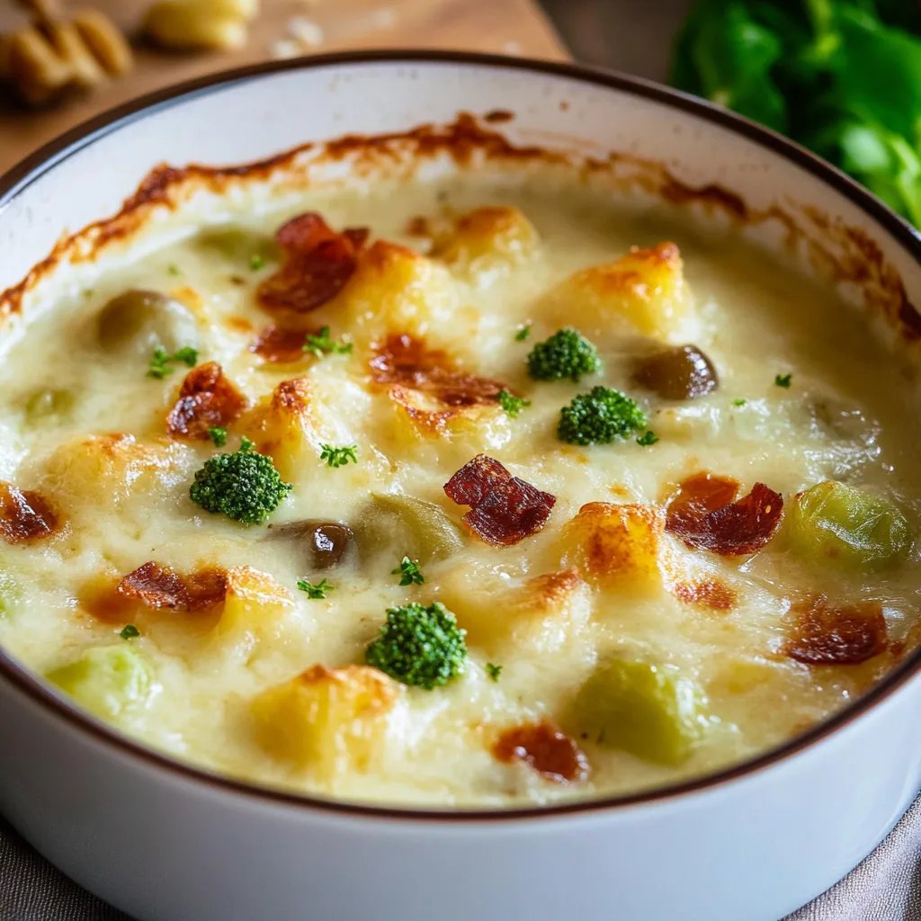 Rosenkohl-Kartoffel-Auflauf