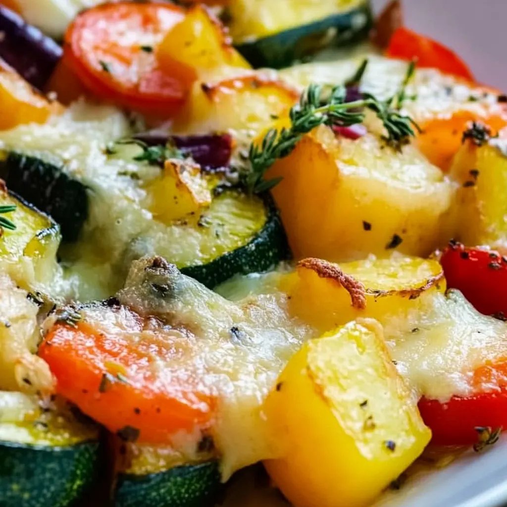 Bunter Gemüseauflauf