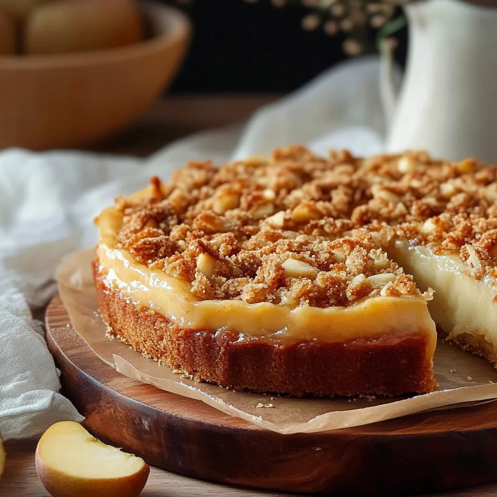 Apfel-Crumble-Käsekuchen