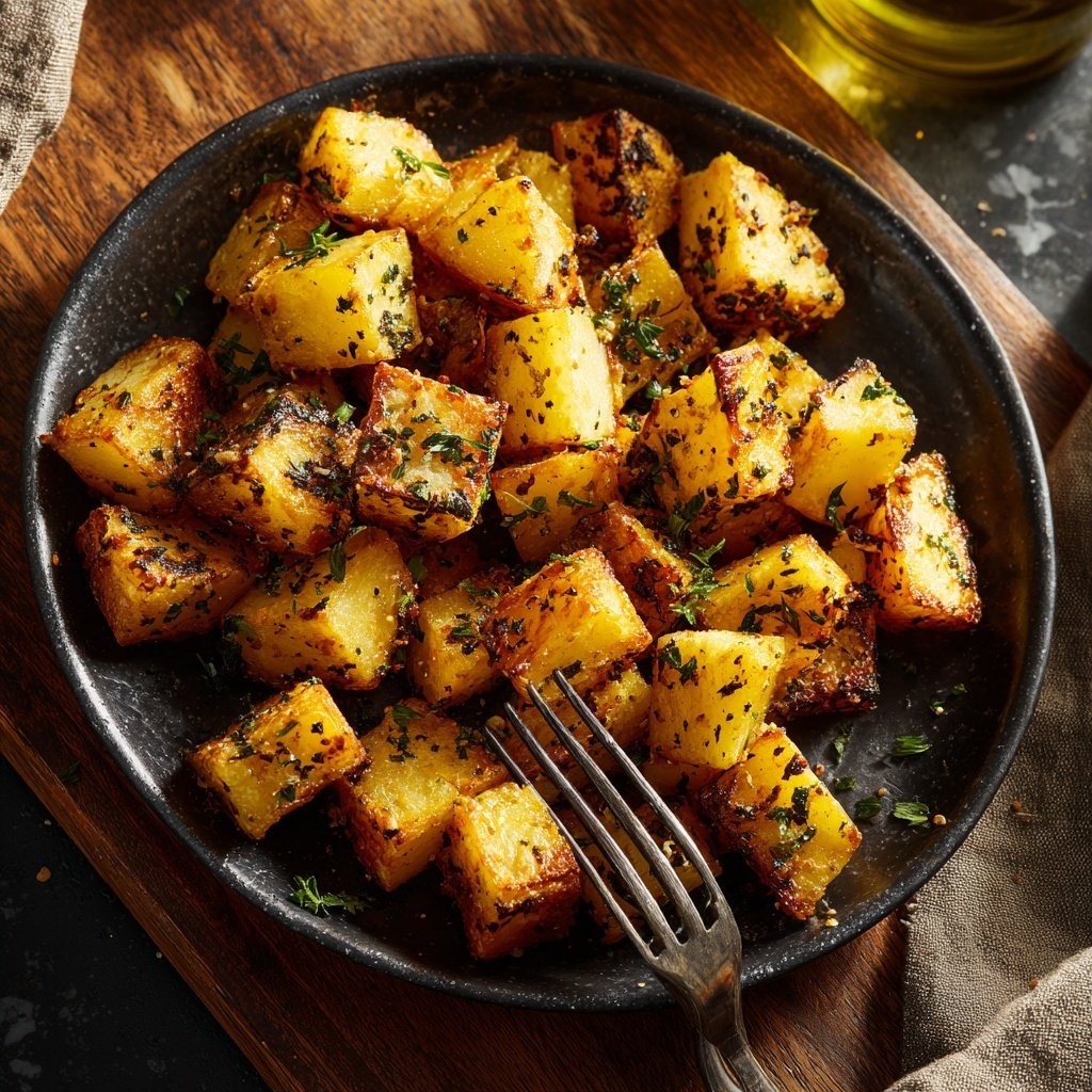 Grill Beilagen Mit Kartoffel Würfeln