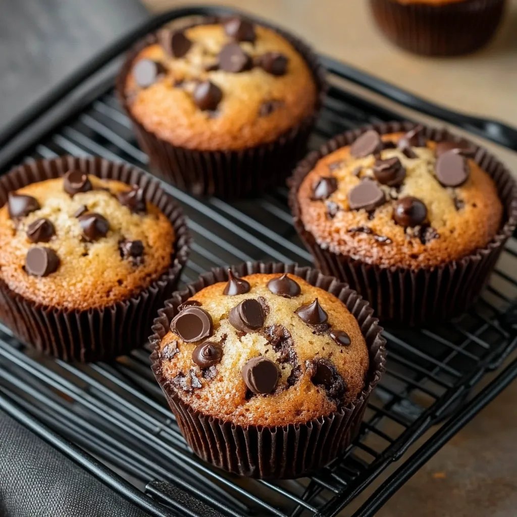 Muffins mit Schokostücken