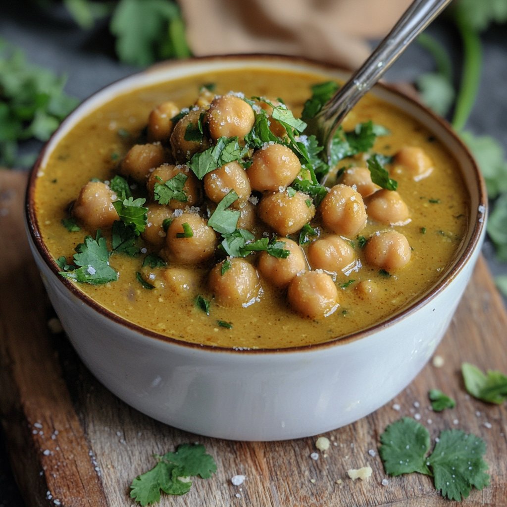 Indisches Kichererbsencurry