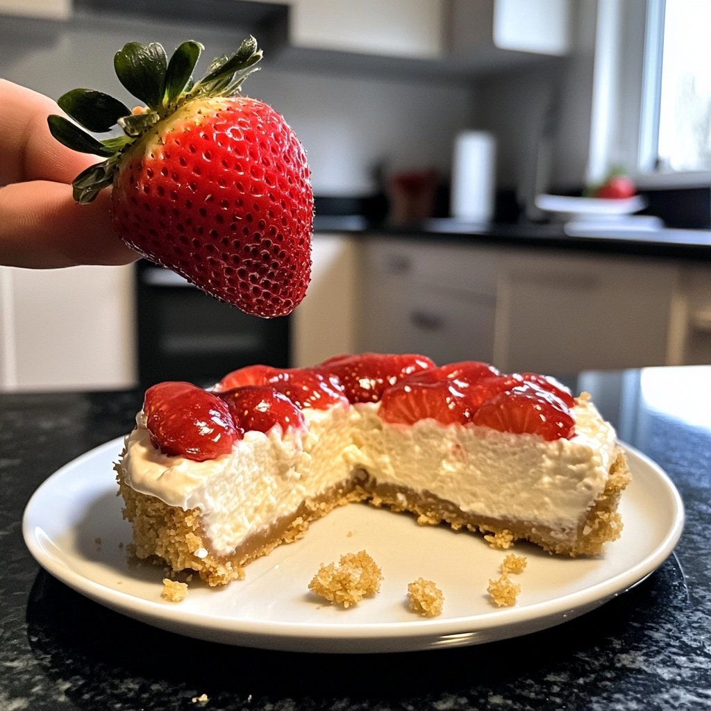 Gefüllte Erdbeeren mit Cheesecake