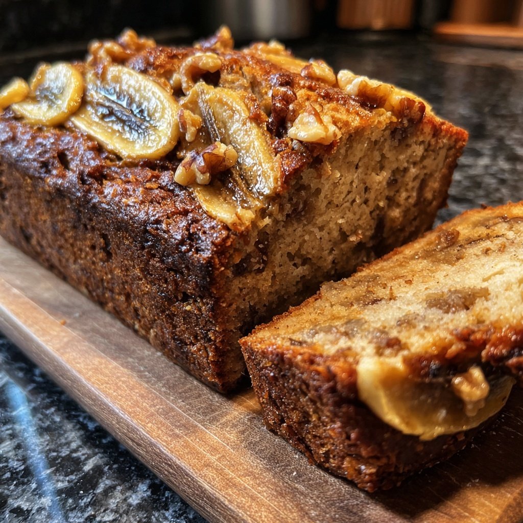 Bananenbrot mit Walnüssen