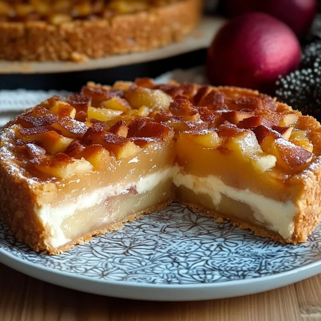 Bratapfel-Schmand-Torte